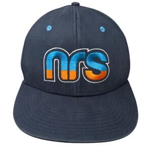 NRS Fitted Baseball Hat Blue Medium Embroidered Vent Holes Outdoor